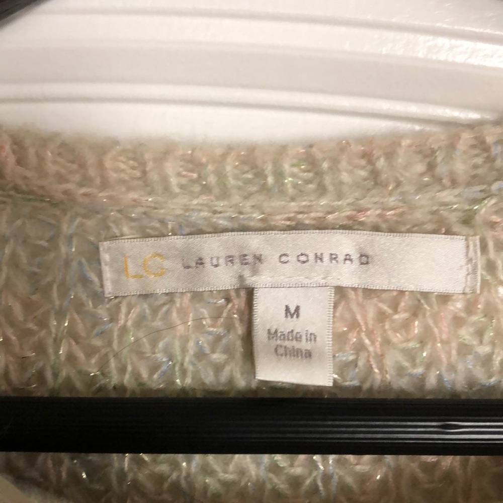 Lauren Conrad pastel sweater Medium - Picture 2 of 4